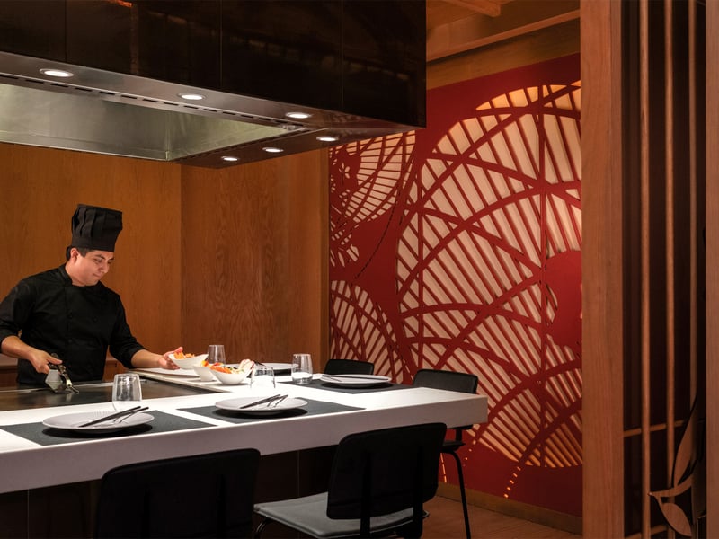 Spice: Interactive Dining, the Interactive Asian Dining Experiences restaurant at Excellence El Carmen