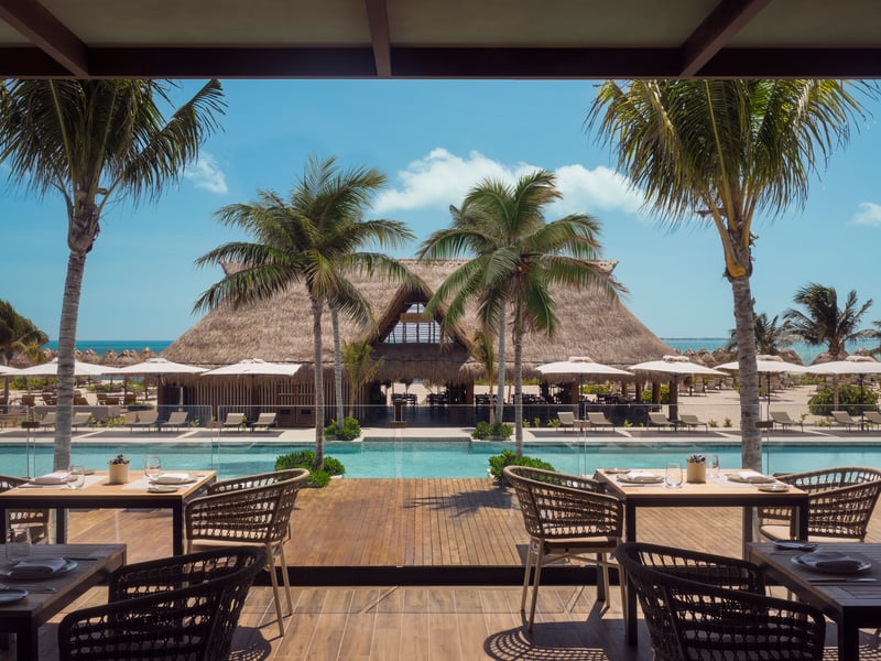 The Lobster House, the Seafood restaurant at Excellence Coral Playa Mujeres
