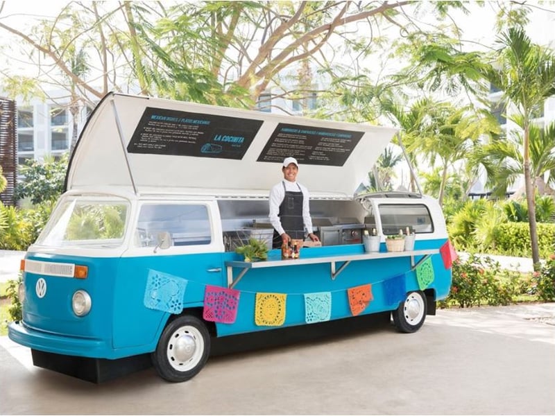 La Cocinita Food Truck, the Fast Food restaurant at Finest Playa Mujeres