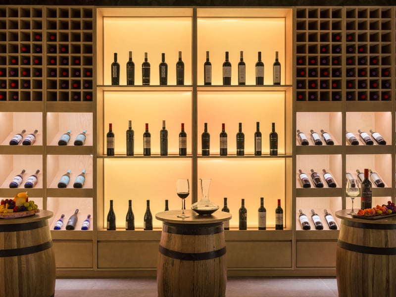 La Cava: Wine Pairing Dinner, the Wine Dinner restaurant at Excellence Coral Playa Mujeres
