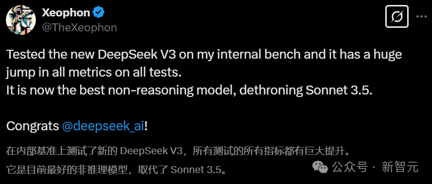 DeepSeek-V3 深夜惊爆上新！代码数学飙升剑指 GPT-5，一台 Mac 可跑