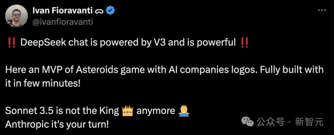 DeepSeek-V3 外网刷屏爆火，训练成本只有 600 万，把 AI 大佬都炸出来了