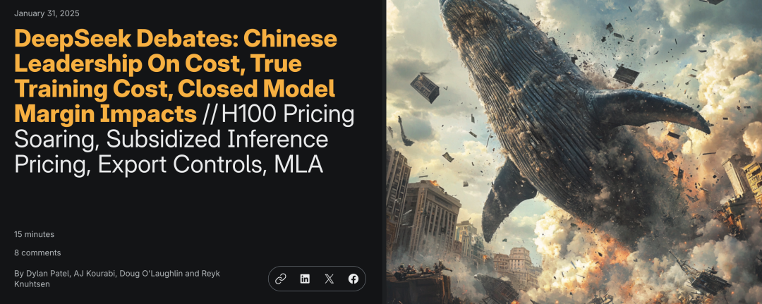 SemiAnalysis 万字解析 DeepSeek：训练成本、技术创新点、以及对封闭模型的影响