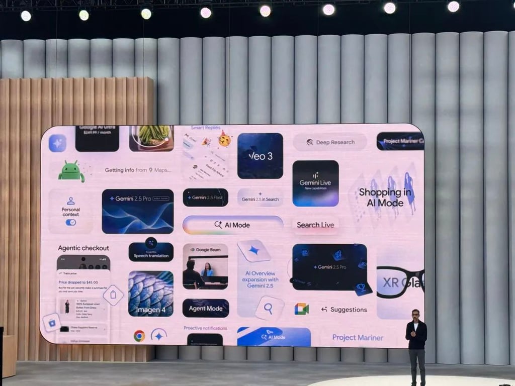 一文看懂 2025 Google I/O 开发者大会 - 250 刀 Ultra 会员、Veo3、Imagen4 等等全线开花。
