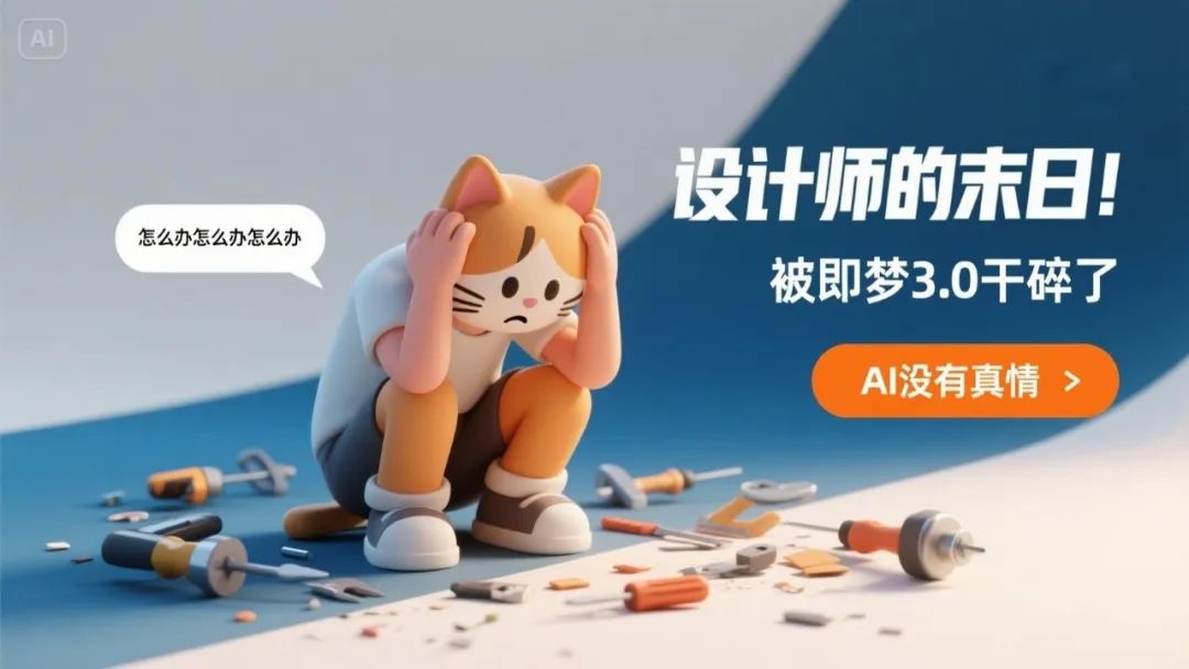 最强中文 AI 绘图模型即梦 3.0 上线，设计师们又一次 emo 了。