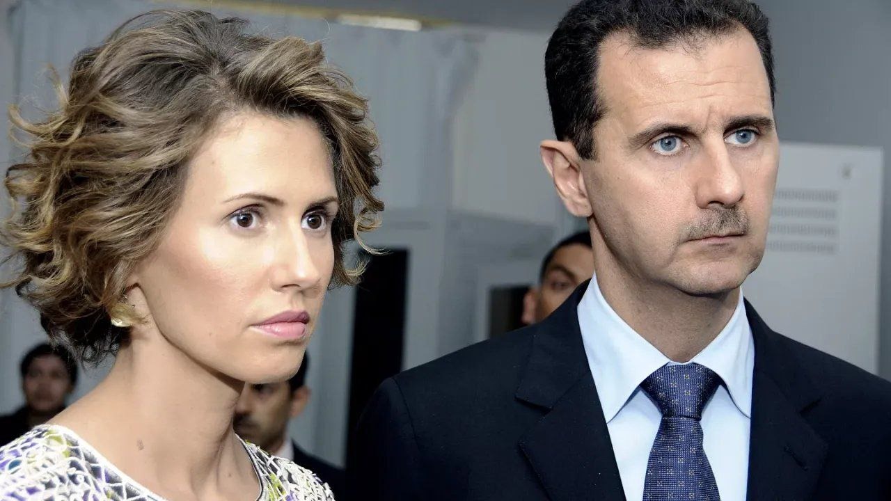Esma ve Beşar Esad.