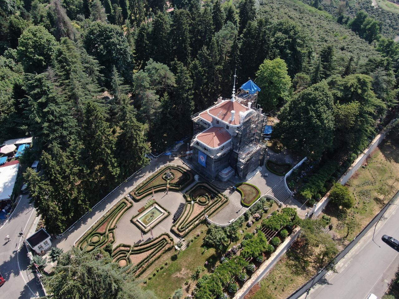 Atatürk'ün vasiyetini yazdığı 133 yıllık köşkte restorasyon çalışmaları titizlikle sürüyor