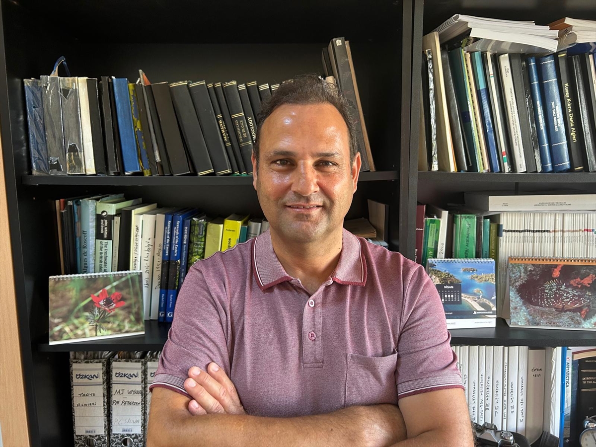 Deniz biyoloğu Prof. Dr. Ergün Taşkın - AA