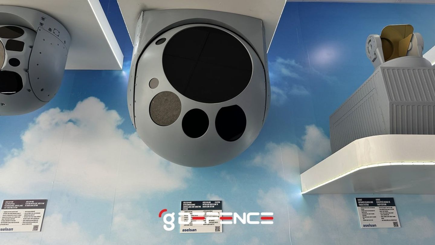 ASELSAN ASELFLIR 600 Elektro Optik Sistemi geliyor
