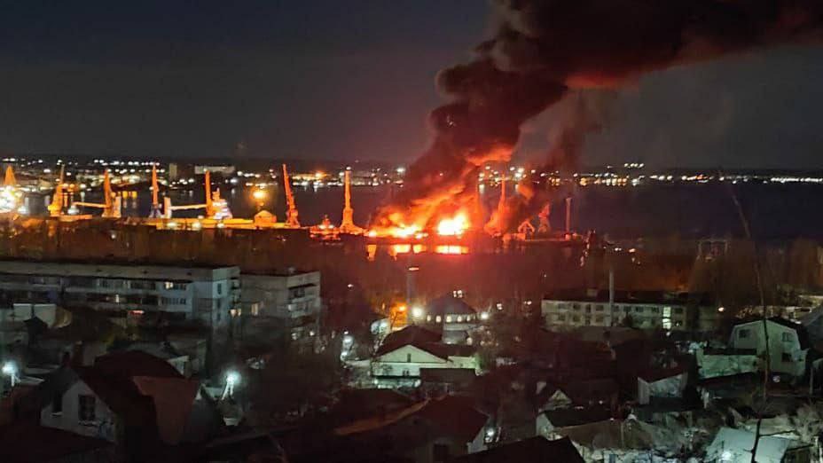 Karadeniz'de bir Rus savaş gemisi daha imha edildi