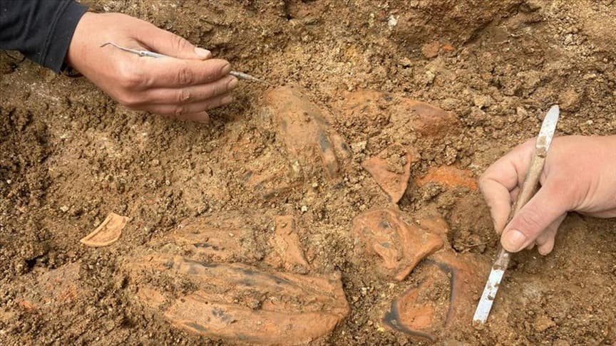 Ordu Kurul Kalesi'ndeki kazılarda yeni tarihi eserler bulunmaya devam ediyor