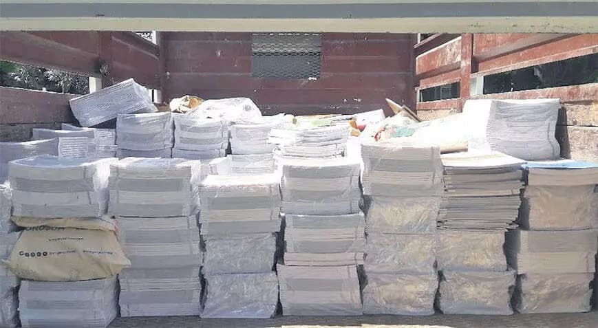 Kapağı açılmadan geri dönüşüme