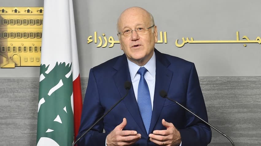 Lübnan Başbakanı Necib Mikati: Ülkenin güneyinde silahlı kuvvetlerin varlığı güçlendireceğiz