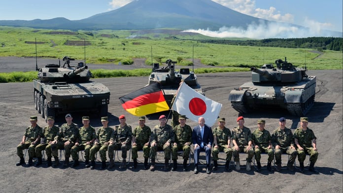 Alman ordusu, Japonya ile ilk ortak tatbikatını gelecek yıl düzenleyebilir