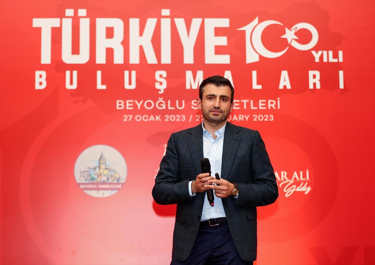 Bayraktar, Beyoğlu Buluşmaları'nda Gazetecilerle Bir araya Geldi