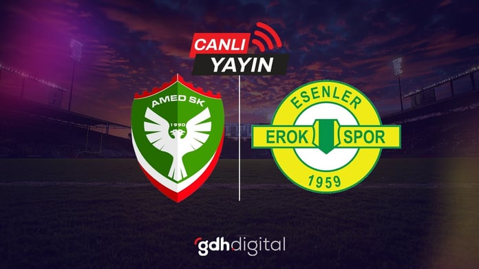 Amed Spor - Esenler Erokspor CANLI izle (Linki)Amed Spor - Esenler Erokspor maçı hangi kanalda yayınlanacak?