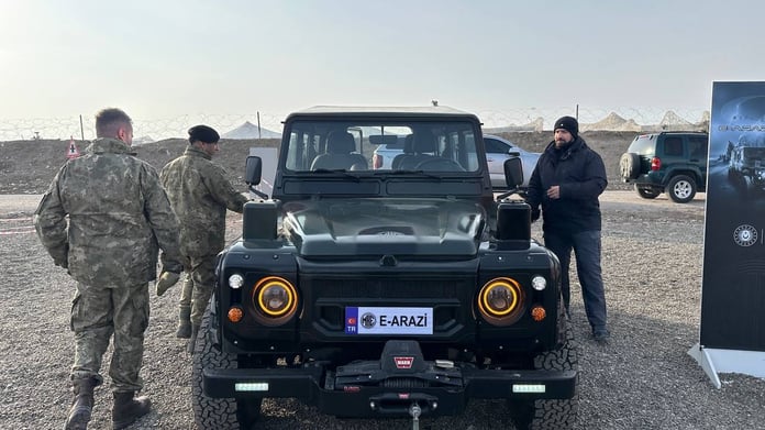 MKE, Kış Tatbikatı-2025’te Yerli E-Arazi Aracı’nı Tanıttı