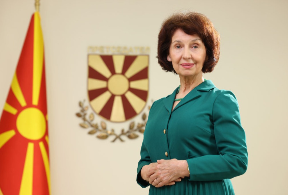Kuzey Makedonya Cumhurbaşkanı Gordana Siljanovska-Davkova