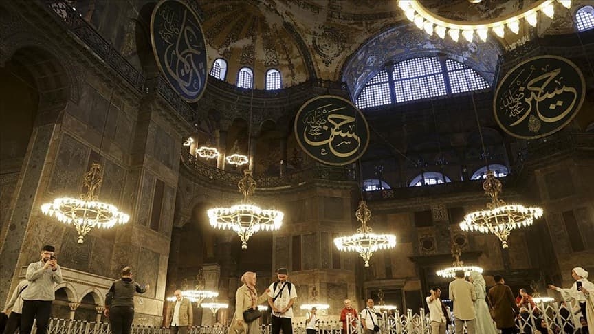 Ayasofya Camii'nin restorasyon öncesi dijital ikizi çıkarıldı