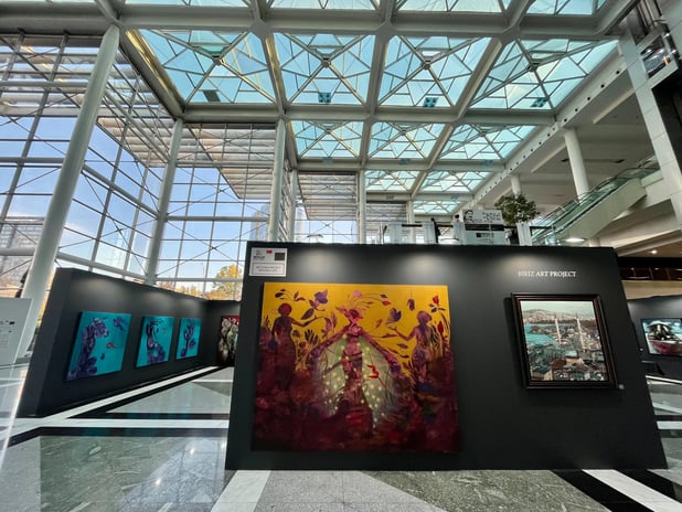 ARTNOUVA Sanat Fuarı başladı: Ankara sanatla nefes alacak