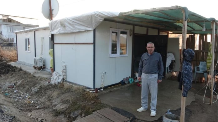 Cumhurbaşkanı Erdoğan'ın Malatya ziyareti sırasında "Evim yok, çadırda kalıyorum" diyen kadının eşi: Taksi durağım var