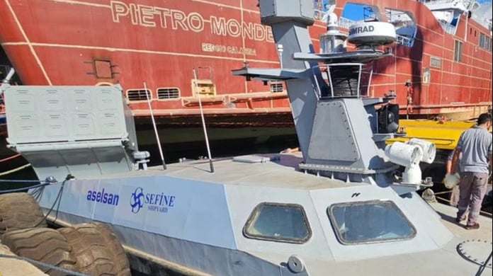 MARLİN SİDA’ya sekizli KUZGUN-KY lançeri entegre edildi