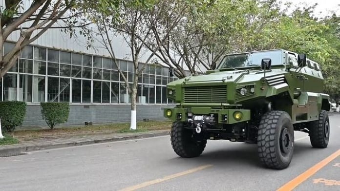 Çin yeni zırhlı aracın seri üretimine başladı