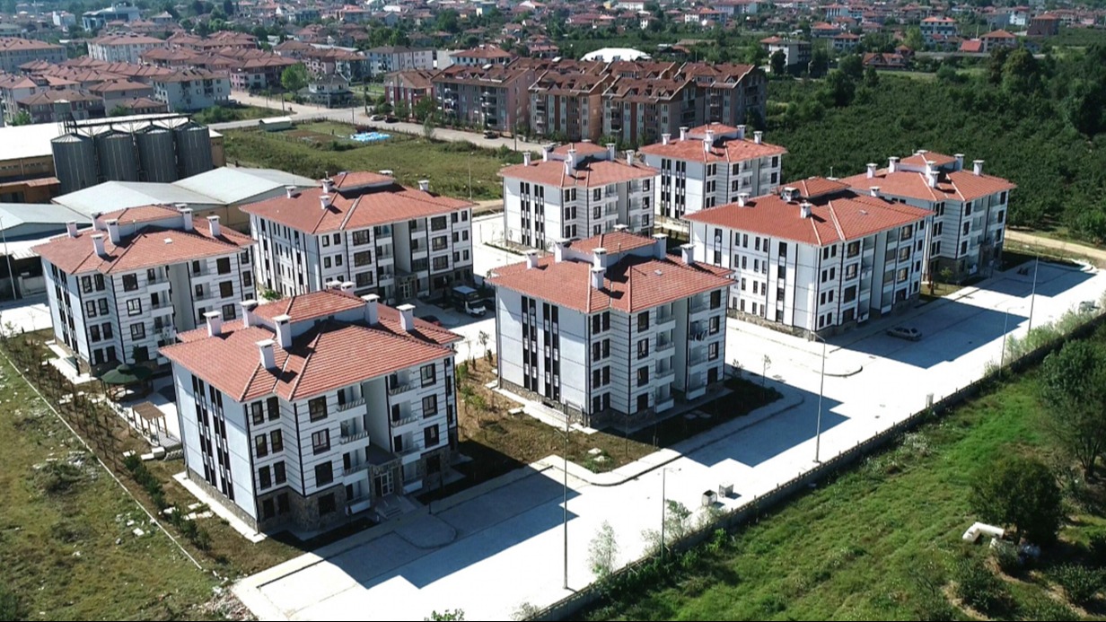 Kamuya ait konutlar (temsili). Fotoğraf: İHA