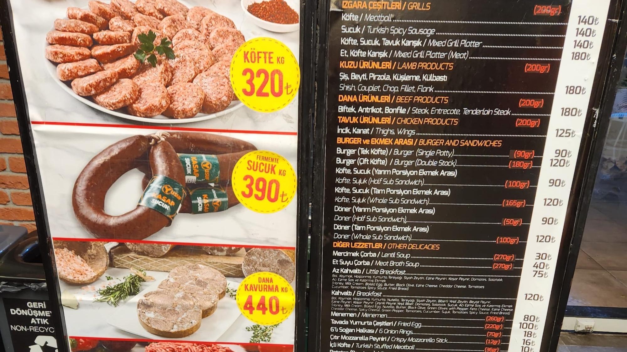 Köfteci Yusuf domuz eti iddiaları