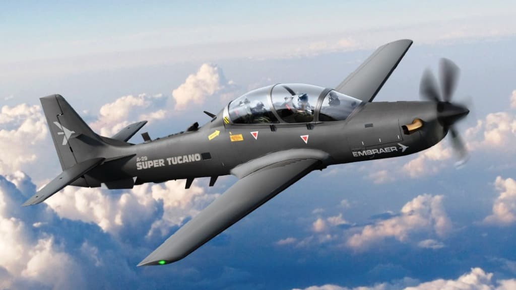 Embraer, Afrika'ya dört A-29 Super Tucano uçağı sattı