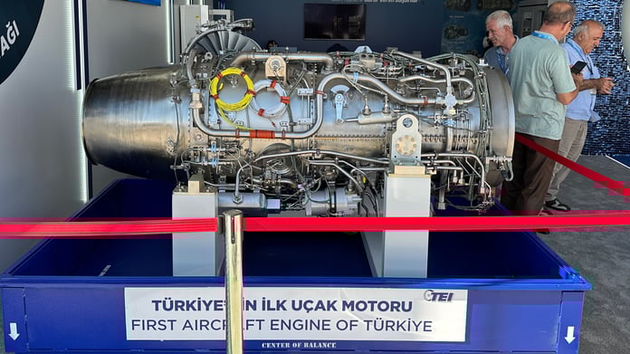 Türkiye'nin ilk milli turbofan uçak motoru TEI-TF6000, 60 testi geride bıraktı