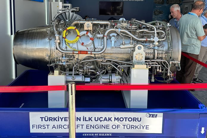 Türkiye'nin ilk milli turbofan uçak motoru TEI-TF6000, 60 testi geride bıraktı