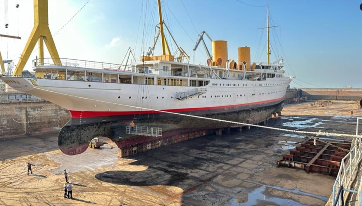 Atatürk'ün yatı Savarona öğrencilerin deniz eğitimlerinde kullanılacak