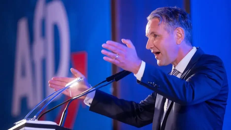AfD'li Höcke Nazi Sloganı Atmakla Suçlandı