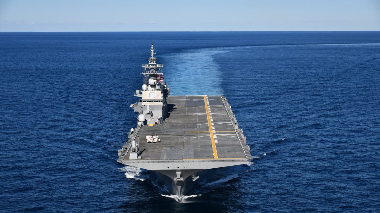 Japonya, JS Kaga'dan F-35B testlerine başlıyor