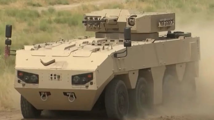 Özbek Ordusu yeni yerel yapım Arslon ZPT'leri ve Tarlon-M zırhlı araçları test etmeye başladı