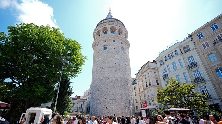 Galata Kulesi.&nbsp;Fotoğraf: AA