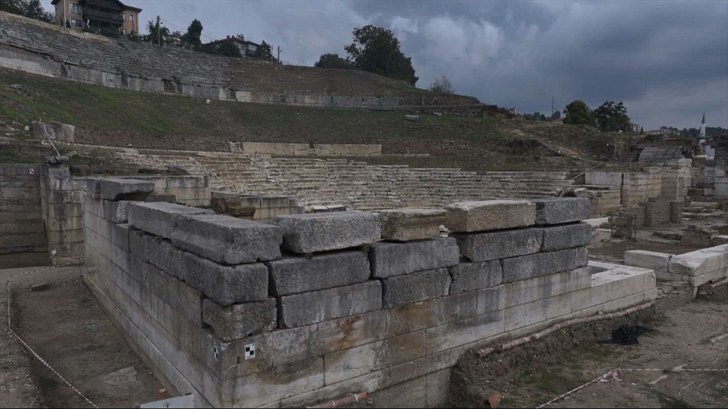 Düzce'deki Prusias Ad Hypium Antik Kenti'nde tarihin izi sürülüyor