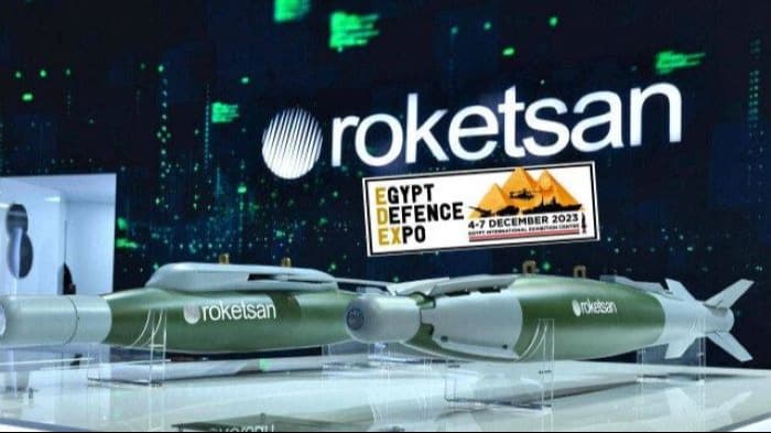Roketsan, EDEX ile Mısır'a açıldı