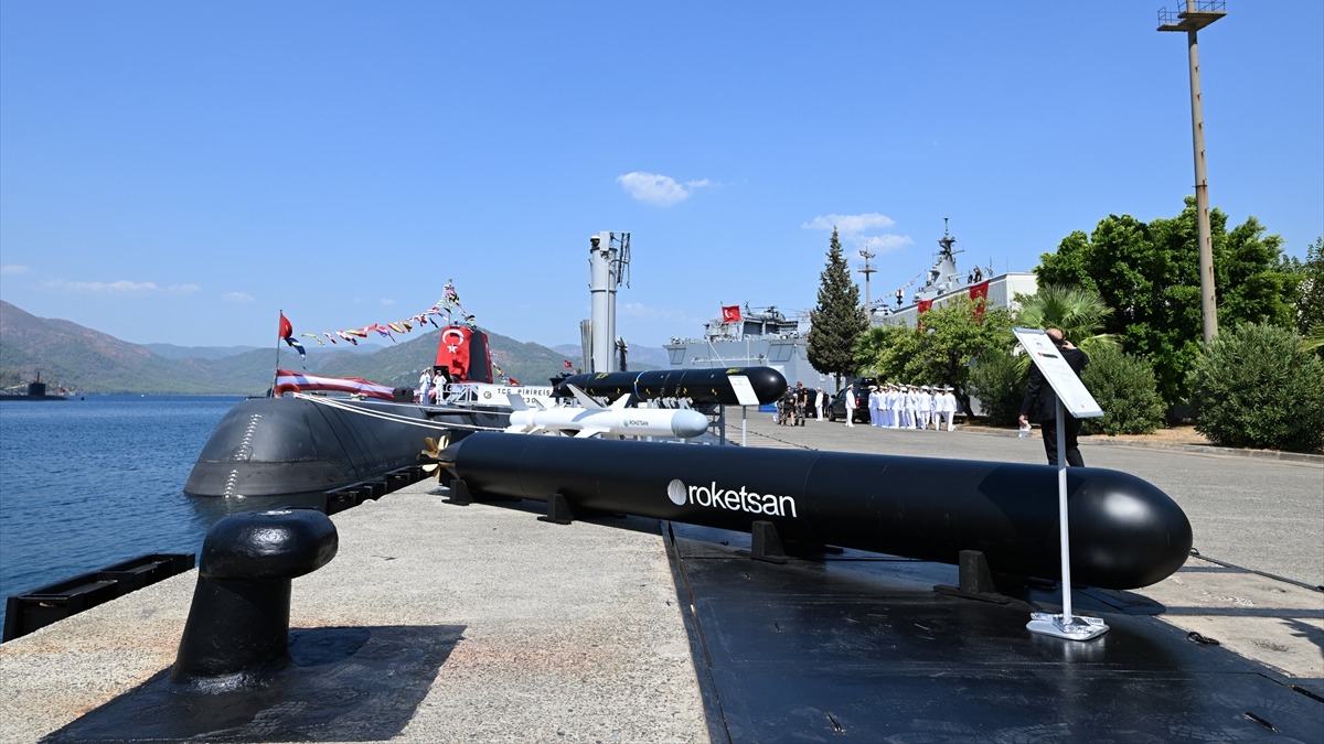 ATMACA füzesinin denizaltıdan atılan versiyonu görüntülendi