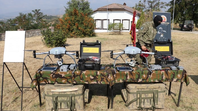 Türkiye, Kuzey Makedonya ordusuna askeri ekipman hibe etti