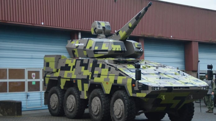 Alman ordusu ilk Skyranger 30 hava savunma sistemini teslim aldı