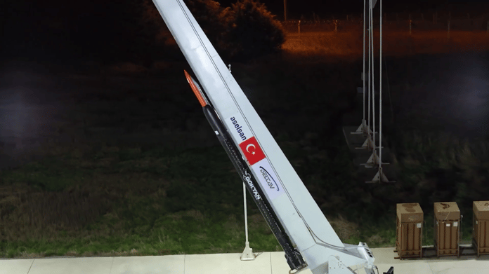 ASELSAN GÖKTAN projesini duyurdu, atış testi başarılı