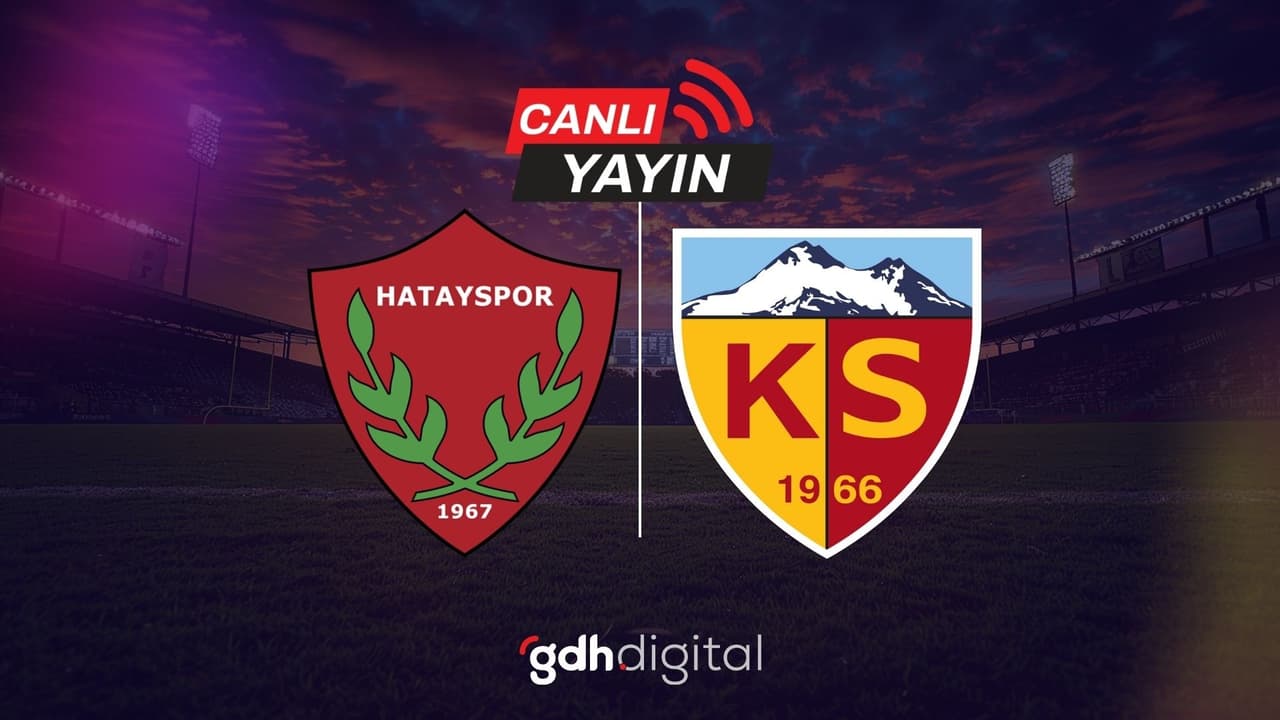 Trendyol Süper Lig'de dev karşılaşmaya saatler kaldı! Hatayspor - Kayserispor maçı yayıncı kuruluş belli oldu