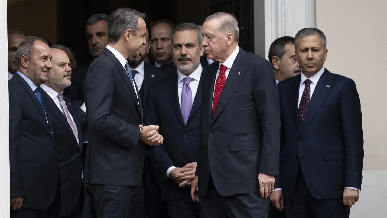 Erdoğan-Miçotakis görüşmesi dünya basınında geniş yankı buldu