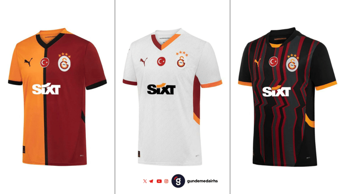 Galatasaray yeni sezon forması (2024-2025) çıktı! GS yeni sezon forması satın al nereden?
