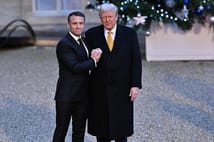 Trump ve Macron'un gündeminde Ukrayna var