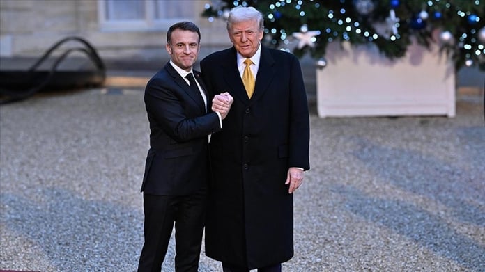 Trump ve Macron'un gündeminde Ukrayna var