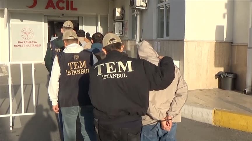 Terör örgütü PKK'ya yönelik İstanbul merkezli operasyonda 30 şüpheli tutuklandı