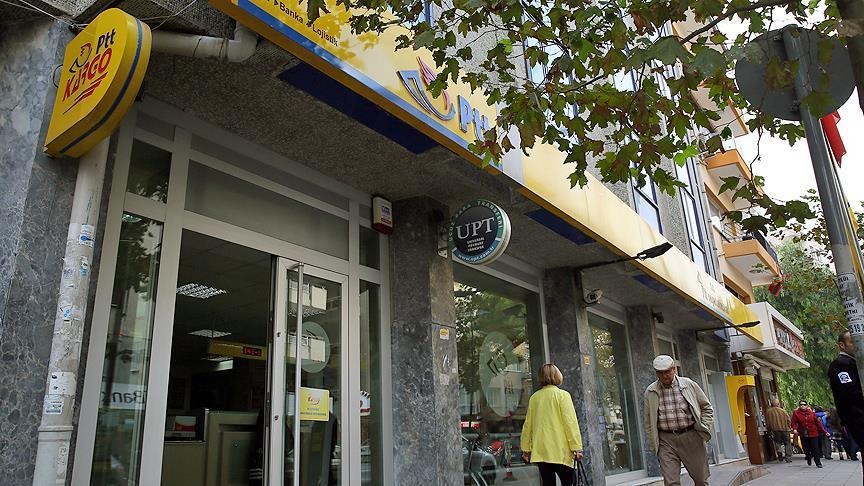 PTT şubesi. Fotoğraf: AA